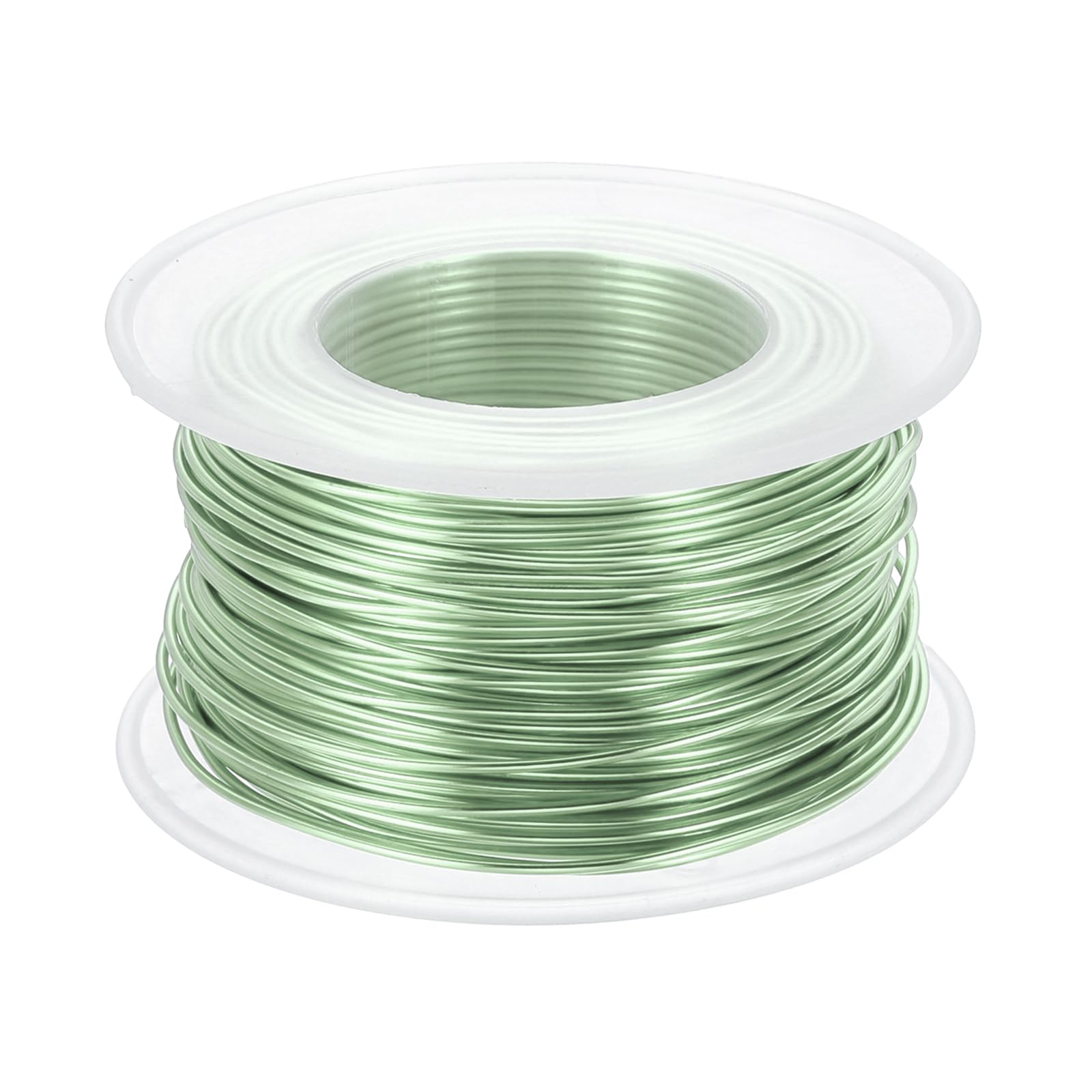 PATIKIL 18 Gauge 1mm Aluminum Craft Wire, 98.4 Ft Metal Wire Armature Bendable Wire for Jewelry Making Metal Wrap DIY, Grass Green