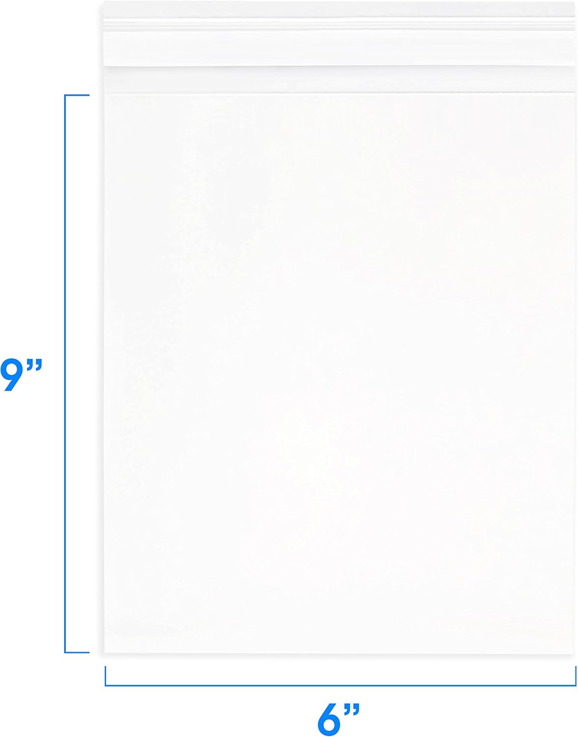 Pack It Chic - 6” X 9” (1000 Pack) Clear Resealable Cellophane Cello Bags - Fits 6X9 Prints, Photos, A7 A8 A9 Cards & Envelopes - Self Seal (More Sizes Available): Arts, Crafts & Sewing