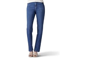 Lee Women’s Instantly Slims Classic Relaxed Fit Monroe Straight Leg Jean