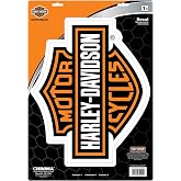 Harley-Davidson Orange B&amp;S Large Decal CG30900