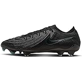 Nike Phantom GX 2 Elite FG Low-Top Soccer Cleats (FJ2559-002, Black/Deep Jungle/Black) Size 7