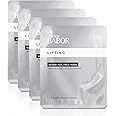 BABOR DOCTOR Lifting RX Silver Foil Mask, Hyaluronic Acid Sheet Mask Collagen Rebuilding and Protection Mask (4 Pack)