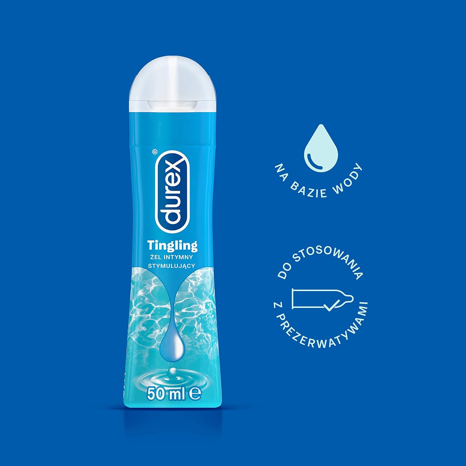 Durex Play Tingle Lubricant Transparent 50 ml, 50 ml (Pack of 1) - Image 3