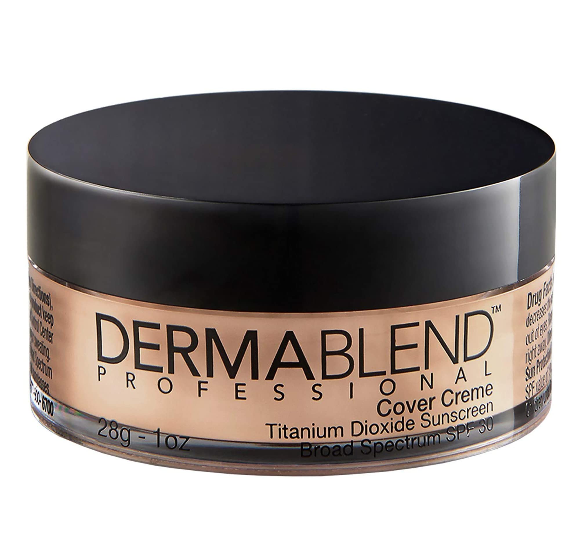 Photo 1 of Dermablend Cover Creme Full Coverage Foundation with SPF 30, 35W Tawny Beige, 1 oz.