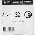 Elixir Strings Electric Guitar String NANOWEB Coating, .032