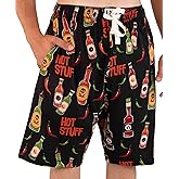 Lazy One Pajama Shorts for Men, Men's Pajama Bottoms, Sleepwear