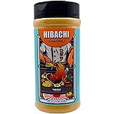 Hibachi Seasoning 7.7 oz – Stir-Fry & Griddle Spice Blend with Soy Sauce, Sesame Oil, Garlic, Onion – Great for Fried Rice, Chicken, Steak, Pork, Veggie, Noodle, Burger, BBQ, and Grilling Seasoning