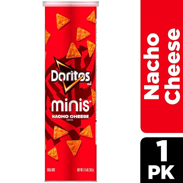 DORITOS, MINI NACHO CHEESE, 5.12 OUNCE