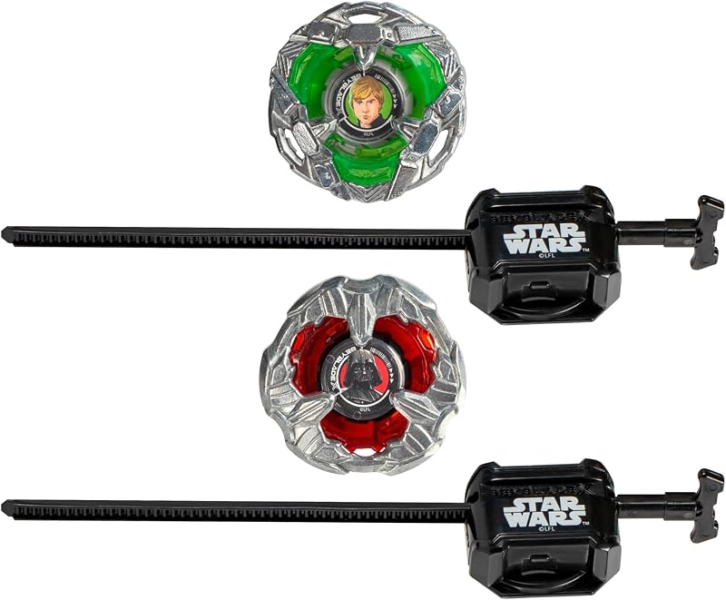 Beyblade X in collaborazione con Star Wars, Luke Skywalker 4-80B vs. Darth Vader 4-60B, confezione multipla