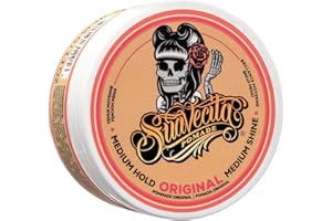 SUAVECITO Suavecita Pomade for Women 2.3 oz Can - Medium Hold, High Shine, Water Based, Wax Like Flake Free - All Day Hair Free Gel Hairstyles Easy to Wash Out