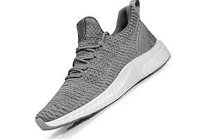 Feethit Mens Slip On Walking Shoes Blade Tennis Shoes Non Slip Running Shoes Lightweight Workout Shoes Breathable Mesh Fashion Sneakers