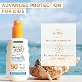 Garnier Ambre Solaire Kids SPF50+ Face & Body Sun Spray 150ml view 2
