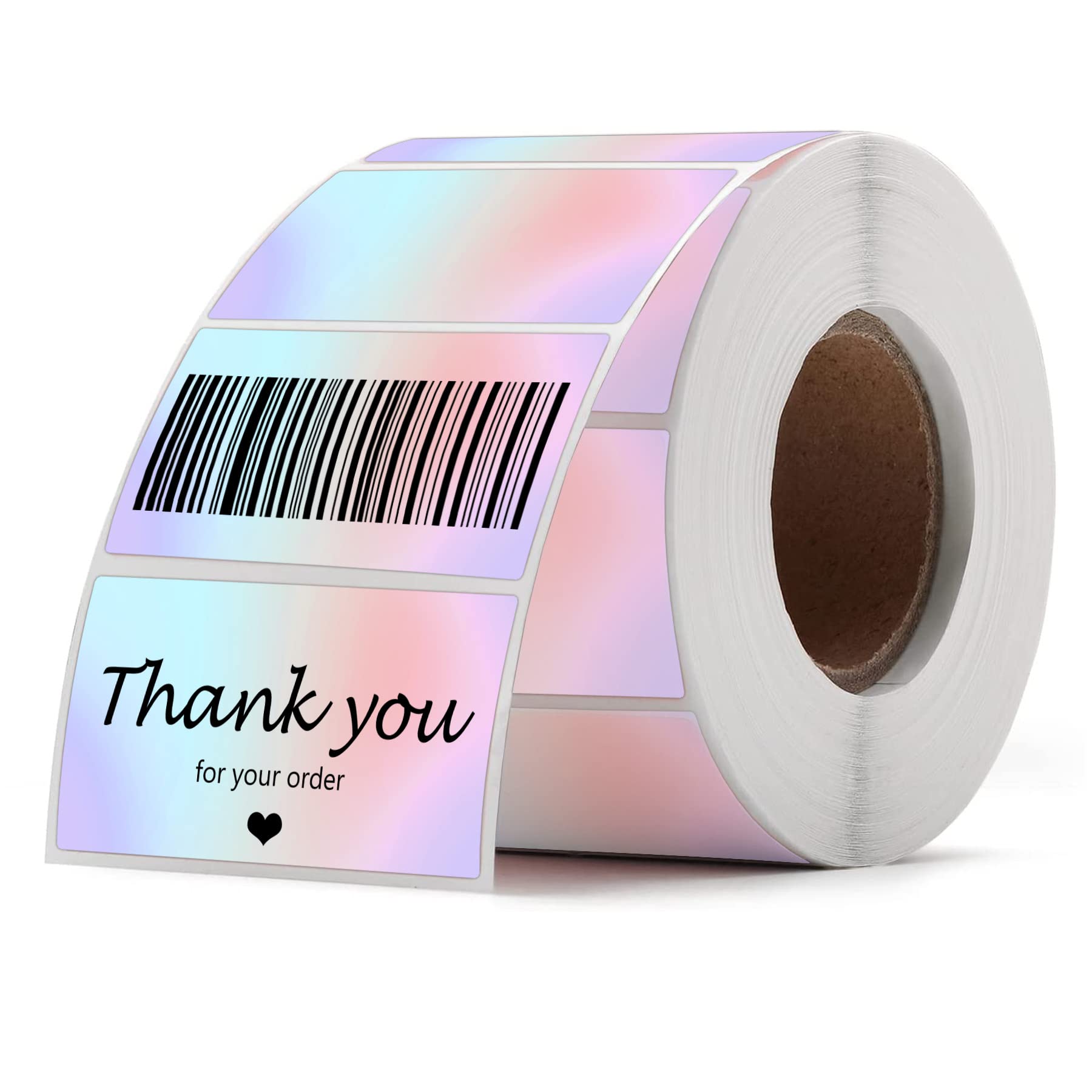 Photo 1 of 2 inch Direct Thermal Stickers Gradual Change Round Circle Thermal Color-Code Dot Self-Adhesive Multi-Purpose Thermal Labels Printer for DIY Barcode,Business,Address,Name Gift Tags 500 pcs