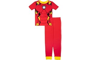 Marvel boys 2-piece Snug-fit Cotton Holiday Pajama Set, Soft & Cute for Kids