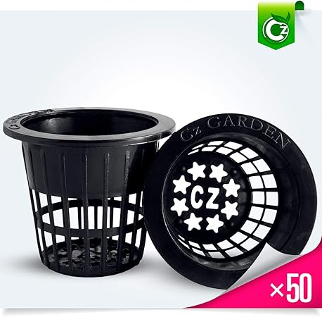 Amazon Com 2 Inch Net Pots Cups Heavy Duty Round Wide Rim Design