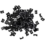 eHotCafe CM1-B-100-P Cable Tie Mount, Black
