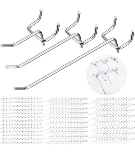 Metal Pegboard Hooks Wall Control Peg Board Rack Horizontal Metal Peg Board Garage Tool Storage Tools Organizer Home Shelves (Color :Photo Color, Size :90x45cm