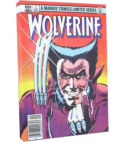 Amazon.com: Hot Stuff Enterprise Z204-24x36-NA Wolverine Comic