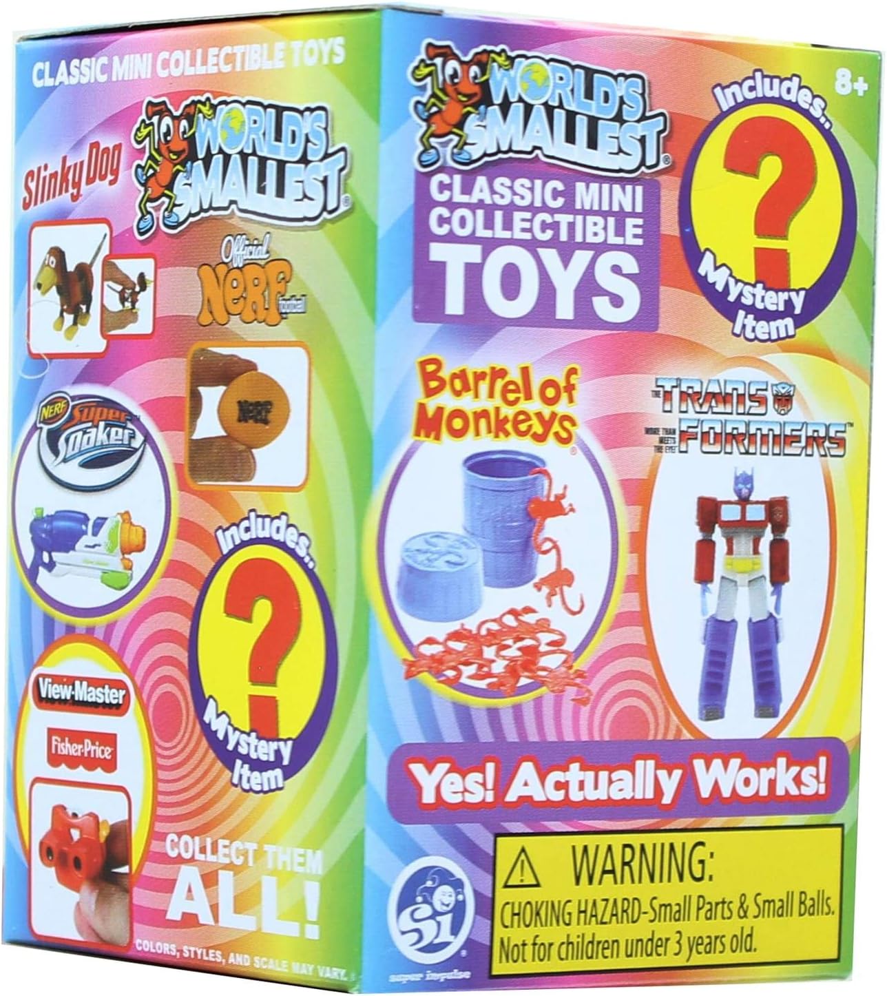 Worlds Smallest Classic Novelty Toy Series 4 Blind Box - 1 Count