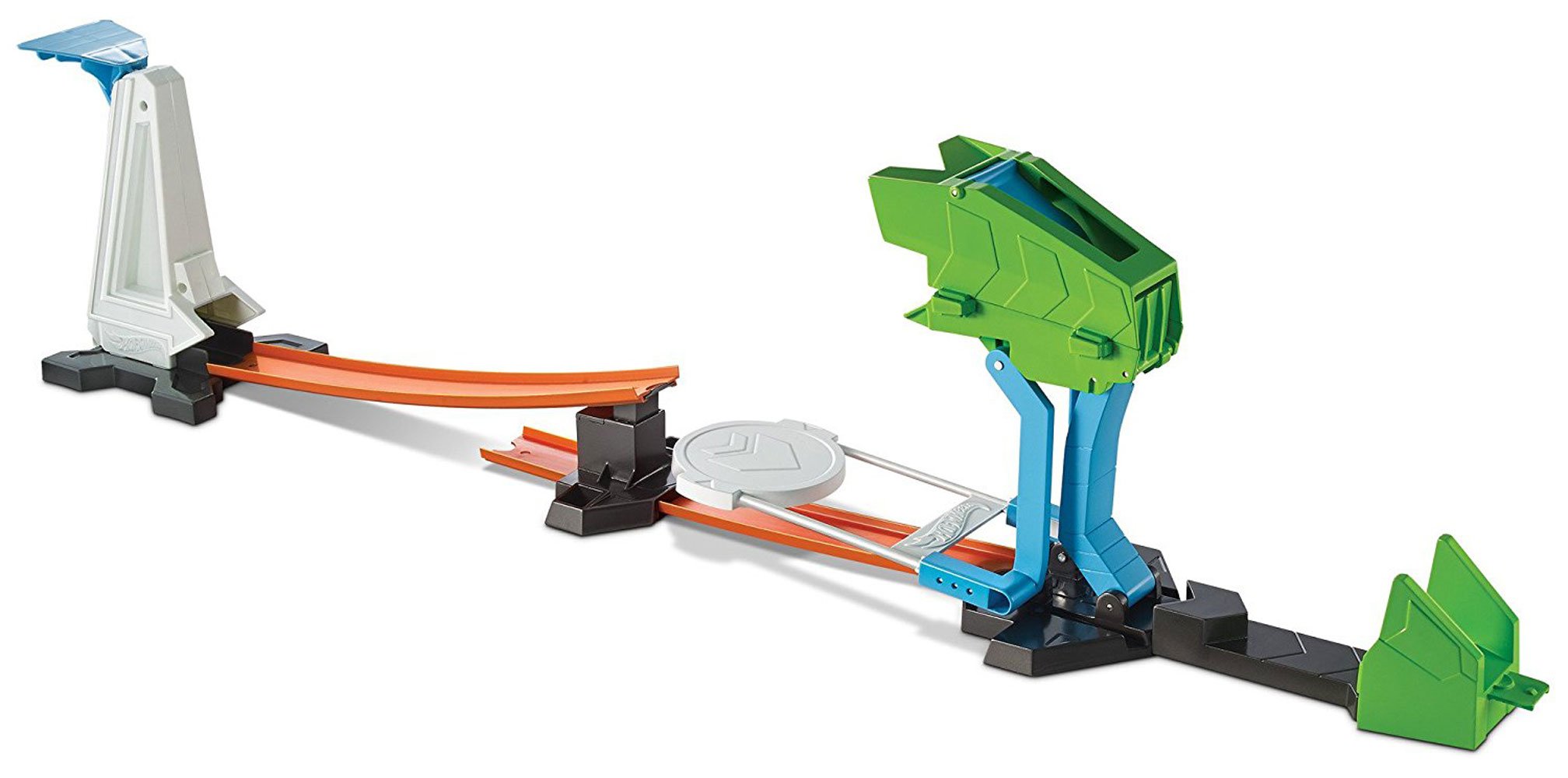 Hot Wheels - Track Builder Shoot down Hammer Track for Machines, FLL01