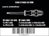 Wera 1060 1062 i/6 Kraftform VDE Screwdriver Set 6 Pieces 05051575001 view 2