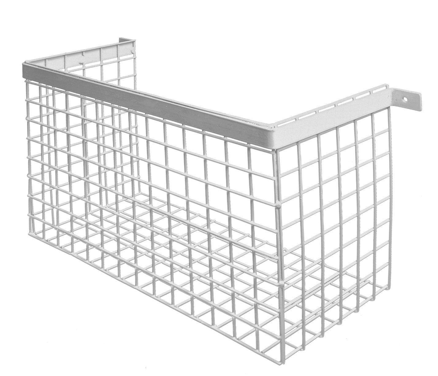 Widescreen Letter Box Catcher in White LOWEST PRICE, British Made (White)