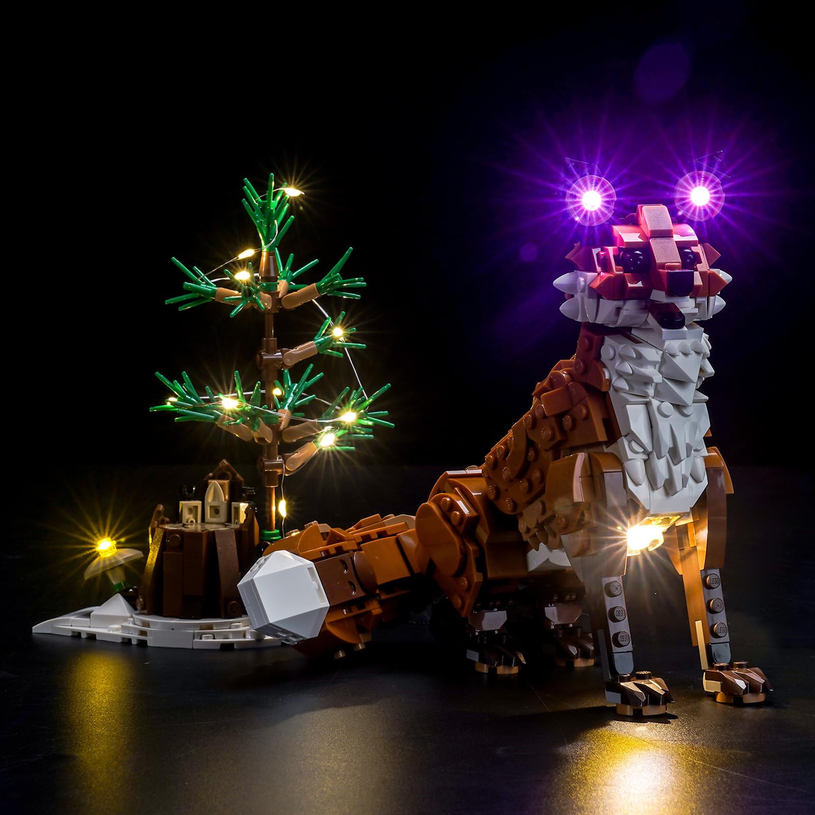 Led Light Set Compatible with Lego 31154 Forest Animals: Red Fox (No Model), Decoration Lighting Set for Forest Animals: Red Fox 31154 Creative Toys