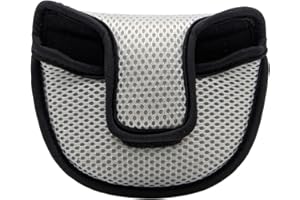 Maogear Golf Mesh Lightweight Putter Cover Mallet Putter Headcover Club Protector for Odyssey 2ball Scotty Cameron Futura Pin