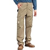 BOCOMAL FR Pants for Men Utility Cargo Pockets Flame Resistant/Fire Retardant Carpenter Water Oil Repellent Finish