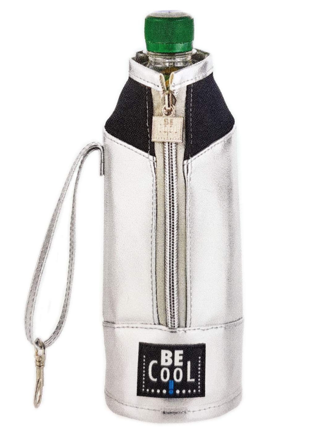 Be Cool Bottle Cooler Bottle Bag in Silver 0.5 L