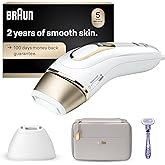 Braun IPL Silk·Expert Pro 5 PL5157 Latest Generation IPL, Permanent Visible Hair Reduction, at-Home Hair Removal System with Soft Pouch and Precision Head