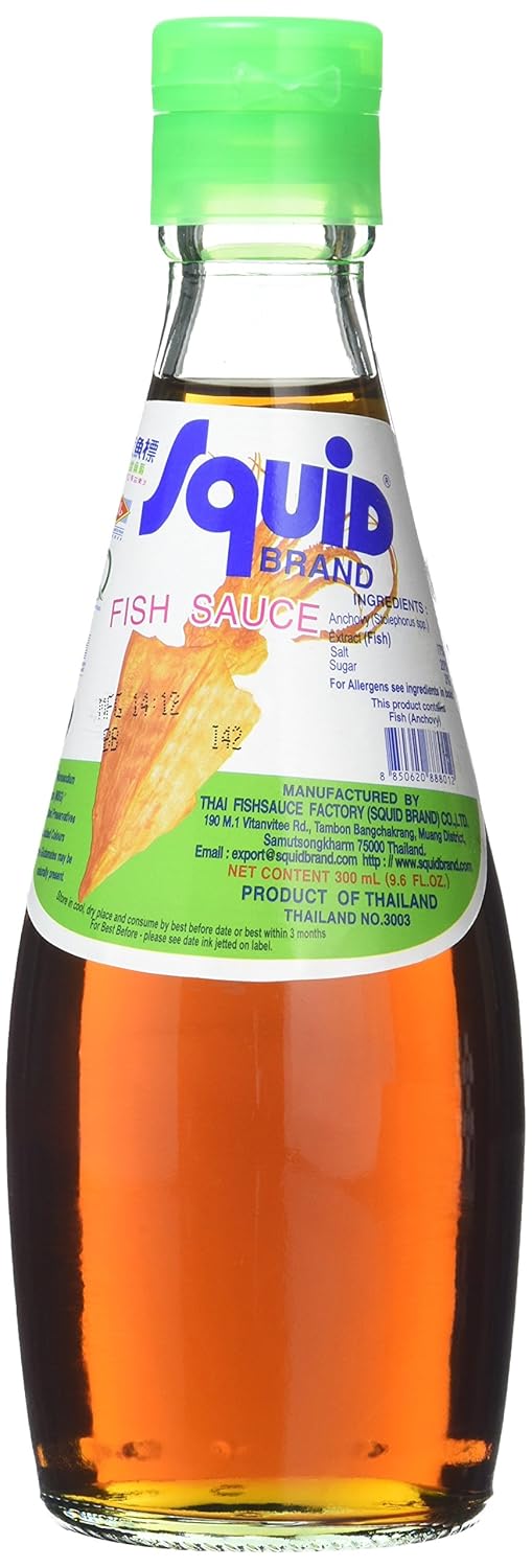 Squid Brand Fish Sauce 300 ml (Pack of 4) Amazon.co.uk Grocery