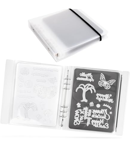 100Pcs/Set 40 Magnetic Sheets For Dies Storage Stamp And 40 Die
