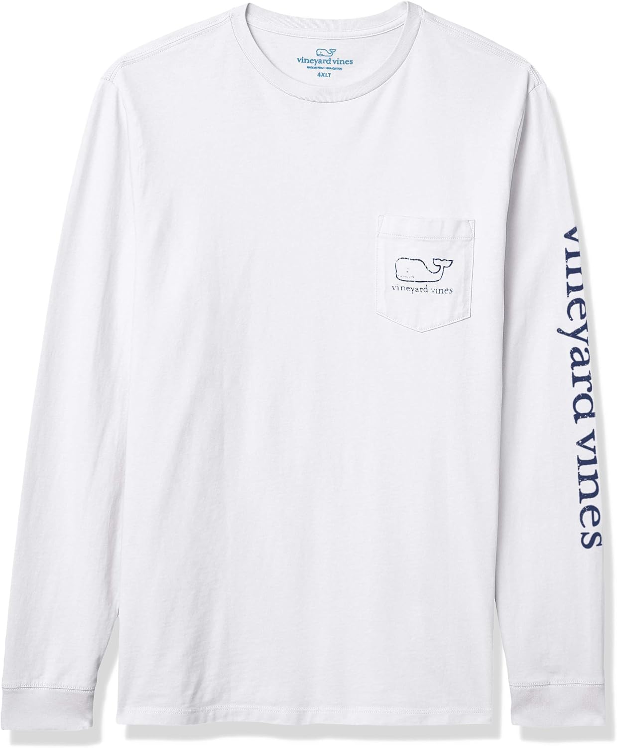 Vineyard Vines Men's Long-Sleeve Whale Pocket T-Shirt | 