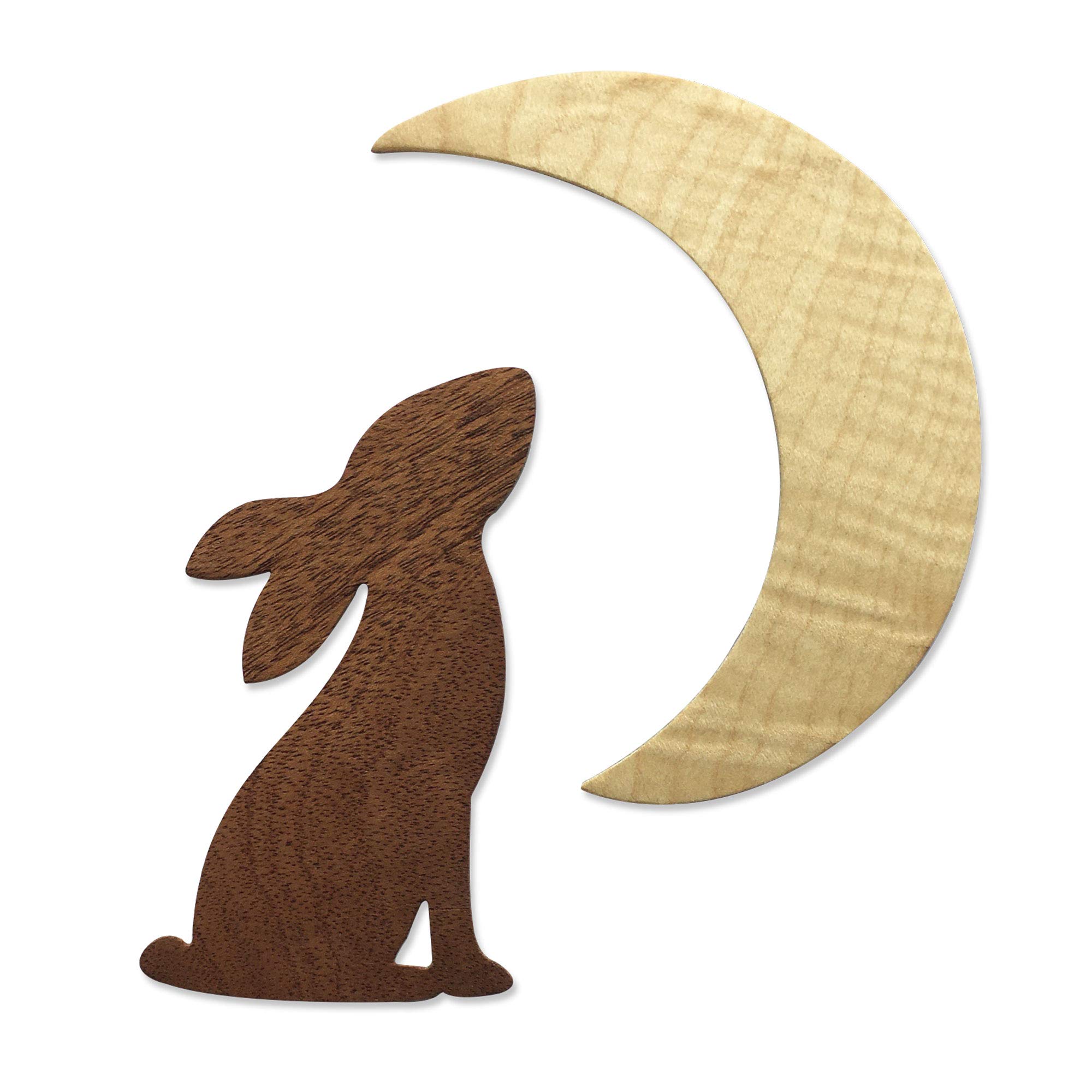 Sizzix Bigz Die 665099 Rabbit & Moon by Olivia Rose