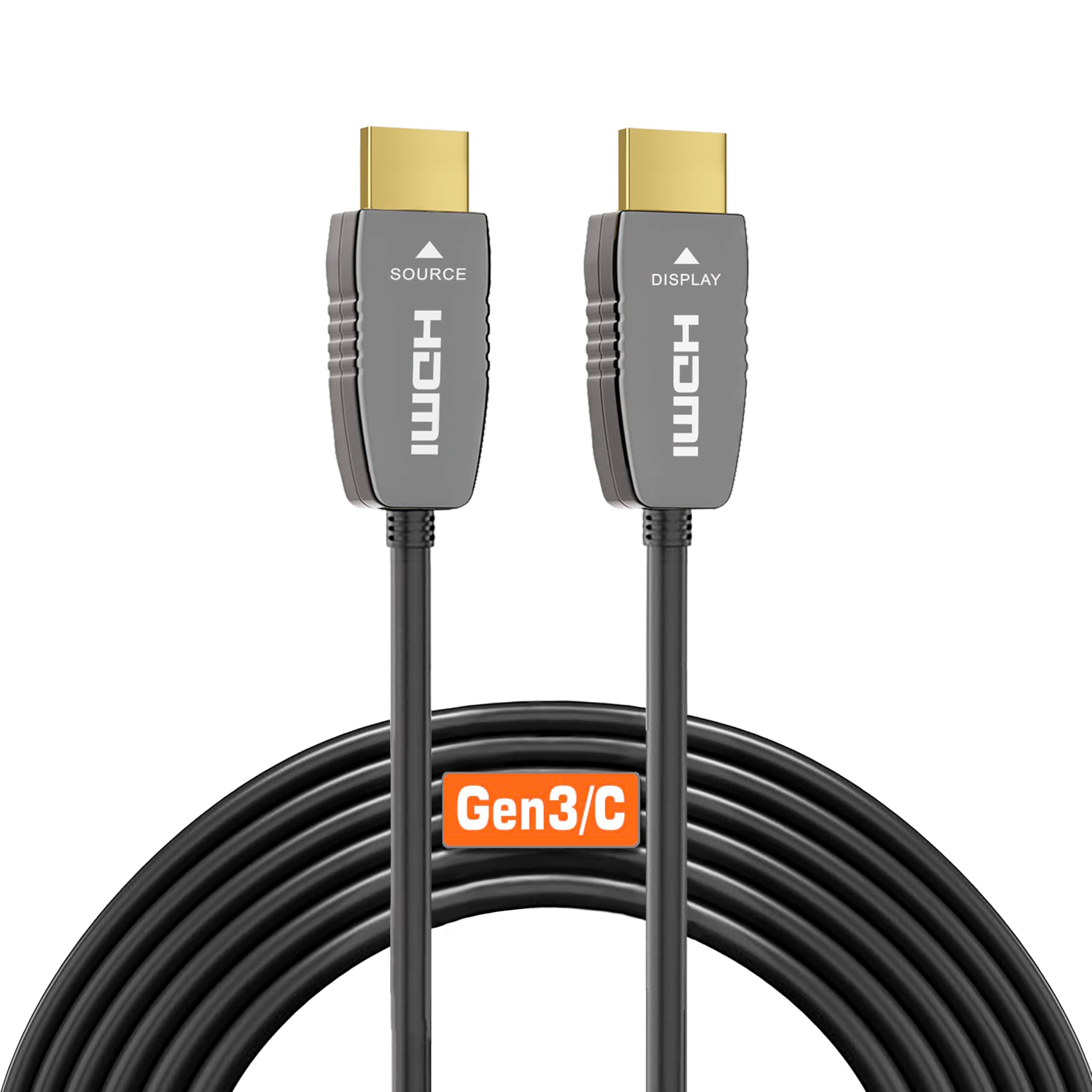 RUIPRO 8K HDMI 2.1 Certified Fibre Optic Cable CL2 Rated 10M, Ultra High Speed HDMI Support 8K@60Hz 4K@120Hz 48Gbps eARC HDR HDCP2.3 Compatible with TV, Laptop, Projector, PS5, Xbox Series X, AVR