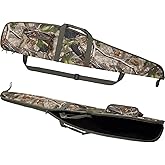 Stahlusdick Soft Scoped Rifle Case, Tactical Gun Bag for Shotgun with Handle, Adjustable Shoulder Straps, Firearm Accessory Pocket, Available Length