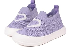 Toandon Baby Toddler Lightweight Flexible Straps Sneakers for 1-7 Yrs