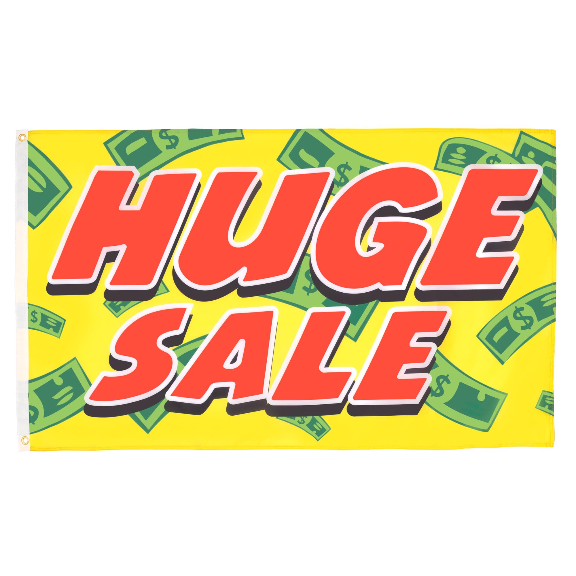 AZ FLAG - Huge Sale Flag - 3x5 Ft - 100D Polyester Sales Banner with Two Metal Grommets - Fade Resistant - Vivid Colors - 3' x 5' Feet - 150x90 Cm