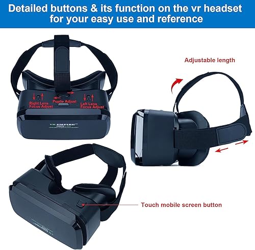VR Headsets for Phone Cell Phone Virtual Reality headsets 3D