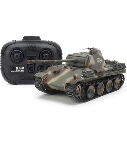 Amazon.com: TAMIYA 1/35 RC US Medium Tank M4A3 Sherman w/Control