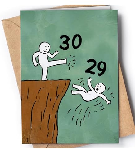 Funny 30th Birthday Cards, Turning 30 Card, I'm Fine Ross - View #9