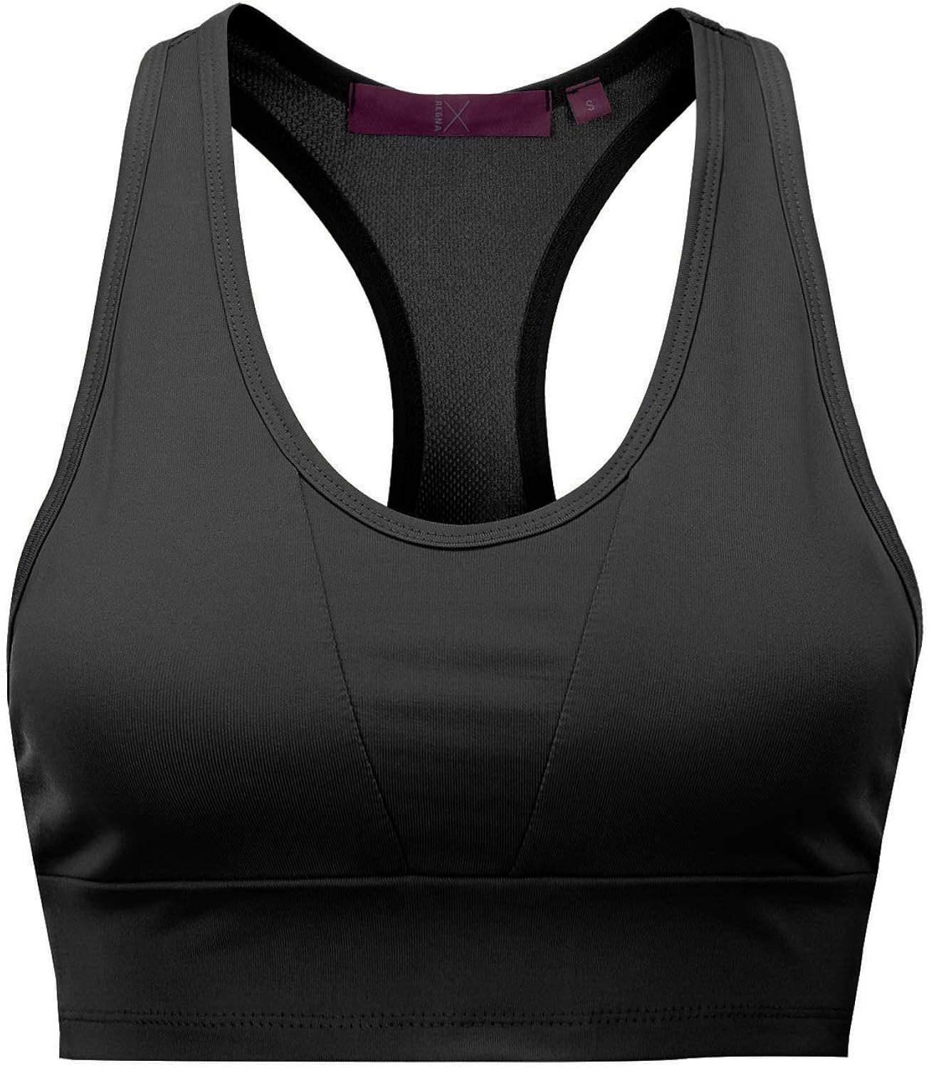 Regna X Racerback Full Support Sports Bras for Women Plus Size Bra Tops Red XL at Amazon Womenâs 