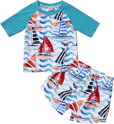 baby boy bathing suit rash guard