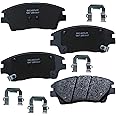 Bendix Premium SBC1847 Ceramic Front Brake Pads for Hyundai Elantra 2018-2017, Elantra 2020, Tucson 2021-2016, Kia Sportage 2020-2017, Sportage 2024