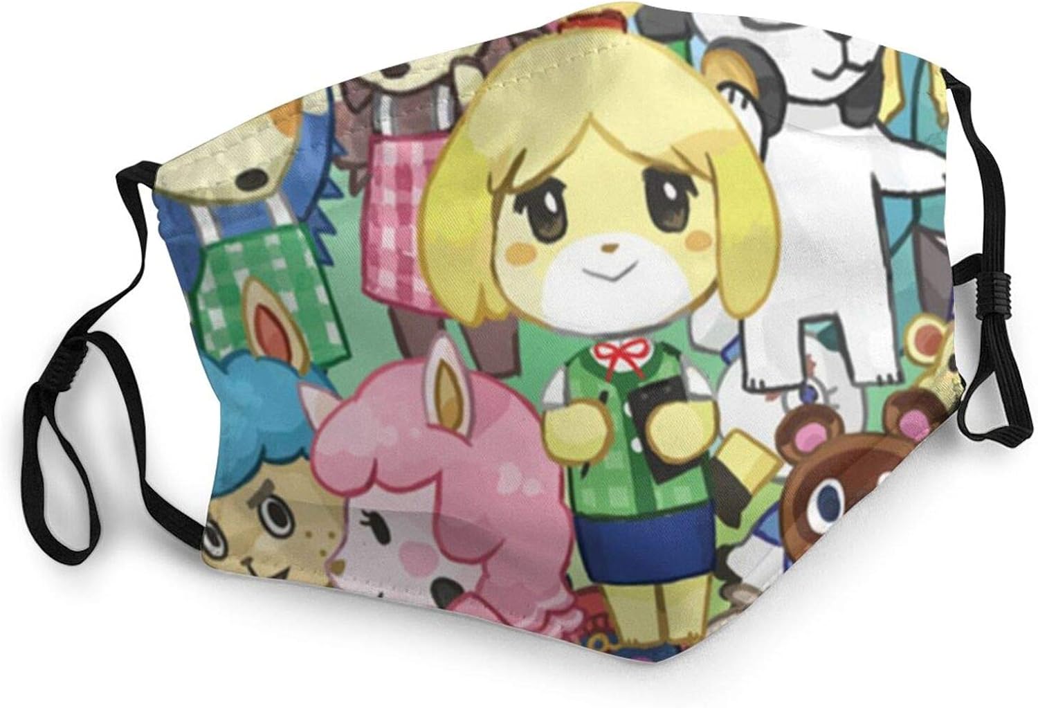 AnimalCrossing 3D Print Outdoor Mouth Mask Reusable Gauze