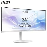 MSI Modern MD342CQPW 34 inch UWQHD 3440x1440 VA Monitor KVM PIP/PBP view 2