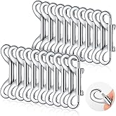 Hotop 20 Pieces 3.5 Inch Double Ended Bolt Snaps Hooks Zinc Alloy Double Trigger Chain Metal Clips Key Holder for Linking Key Chain Linking Pet Dog Leash Collar Sling Horse Feed Water Bucket(Silver)