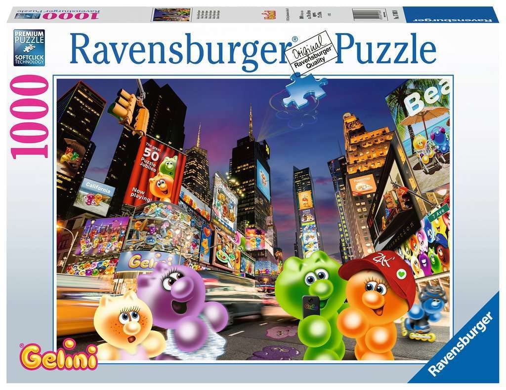 Ravensburger Puzzle 17083 Gelini am Times Square 1000 Pieces Gelini Puzzle for Adults and Children from 14 Years