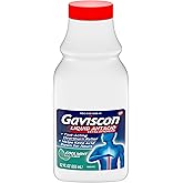 Gaviscon Extra Strength Cool Mint Liquid Antacid For Fast-Acting Heartburn Relief, 12 Ounces